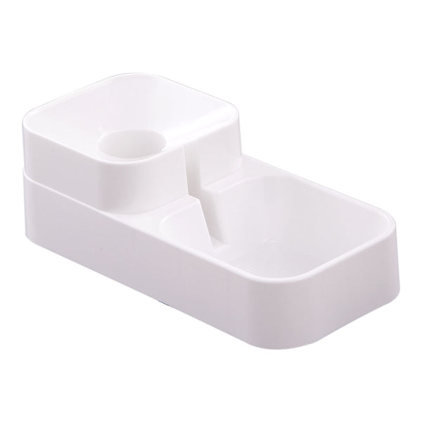 Pet Feeder Pets Food Feeder and Waterer Set 3.8L 2.1kg, 29*13.5*28.5cm, Travel Supply Feeder and Water Dispenser for Dogs Cats Pets Animals