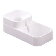 Pet Feeder Pets Food Feeder and Waterer Set 3.8L 2.1kg, 29*13.5*28.5cm, Travel Supply Feeder and Water Dispenser for Dogs Cats Pets Animals