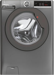 Hoover H-WASH 350 9Kg Freestanding Washing Machine, 1400 RPM, a Rated, Eco-Power Inverter Motor, Hon App, 60 Programmes, Eco Doser, Power Care System, White, 60X53X85 Cm - H3WPS496TAMB6-80