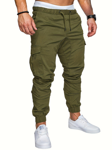 -Border Trade Men'S Outdoor Casual Cargo Pants (Multi-Color 3-Strip Set) More Cost-Effective