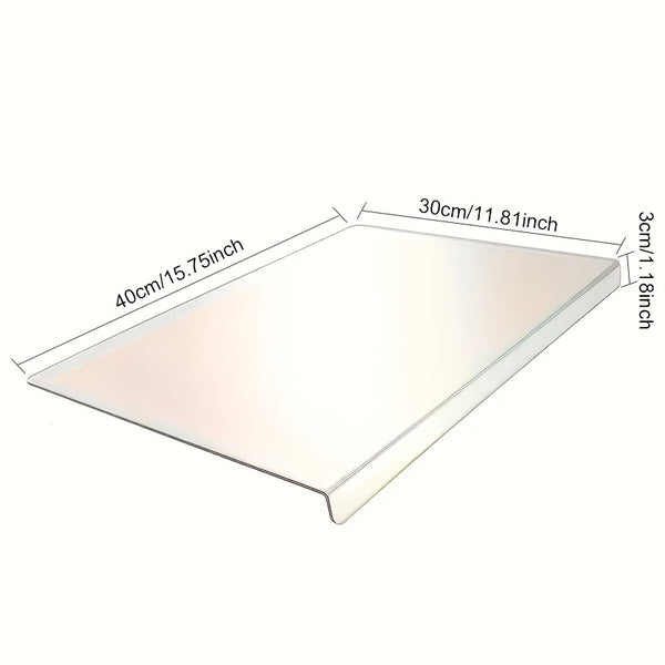 Food-Grade Acrylic Cutting Board, Durable And Easy to Clean, Slip-Resistant Design, with Protective Edges, Kitchen Prep Tool, Modern Style, Suitable As a Gift