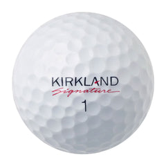 Kirkland Signature 3-Piece Urethane Cover White Golf Balls - 24 Pack