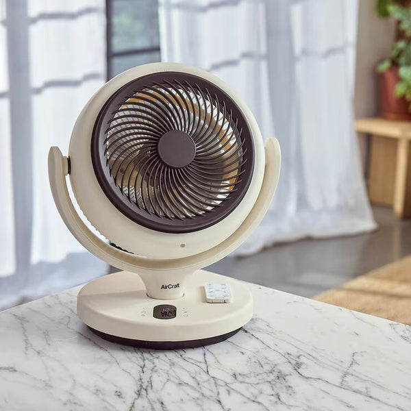 Aircraft LUME MINI Ultra Quiet Air Circulator Desktop Fan with Remote & Ambient Backlight