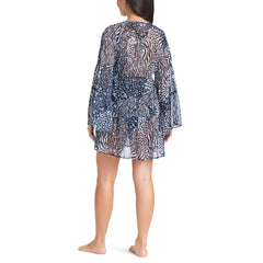 Rod Beattie Ladies Bleu Beach Cover up Dress in Animal Print