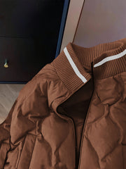 Ladies' Elegant and Fashionable Rowen Patchwork Padded Coat