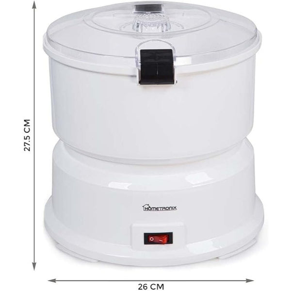 Electric 1kg Potato Automatic Peeler Machine - 6 Blades Peeler