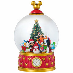 Christmas Snow Globe with Glitter and LED Lights