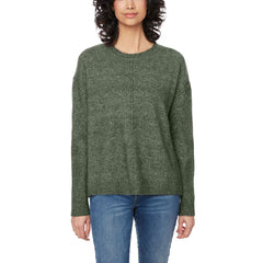 Buffalo Ladies Indi Knit Crew Sweater in Black