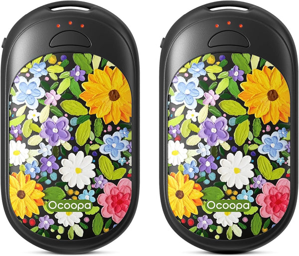 OCOOPA UT3 Lite Magnetic Hand Warmers Rechargeable 2 Pack, Electric Handwarmers Ultra Thin Light Portable for Pocket Gloves,3 Levels Heat, up to 8 Hrs, UL Certified,Idea Tech Gifts for Men, Women