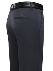 [Tong Tong Bang Selected OBM] 2pcs Men'S Wrinkle-Resistant Non-Iron Versatile Business Suit Pants Middle-Aged And Elderly Formal Suit Trousers