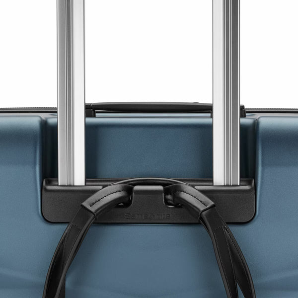 Samsonite Precision DLX 2 Piece Hardside Expandable Spinner Luggage Set in Lagoon Blue