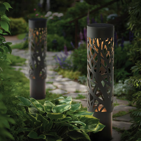 Solar Bollard Light - 2 Pack
