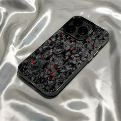 Phone Case: Forged Carbon Fiber Phone Case Suitable for Apple 17/17 Pro Max, iPhone 11/11 Pro Max/11 Pro/12/12 Pro/12 Pro Max/13/13 Pro/13 Pro Max/14/14 Pro/14 Pro Max/15/15 Pro Max/15 Pro/16/16 Pro/16 Pro Max Protective Cover, Smartphone Case