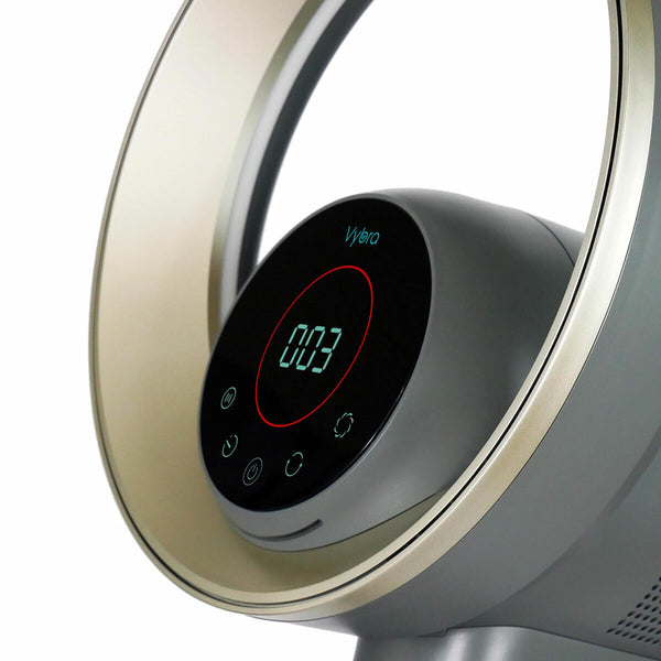 Vybra Halo Smart 2-In-1 Fan & Air Purifier in Grey