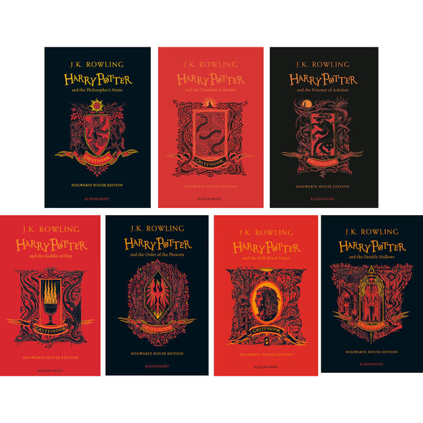 Harry Potter House Edition Box Set in 4 Options: J.K.Rowling