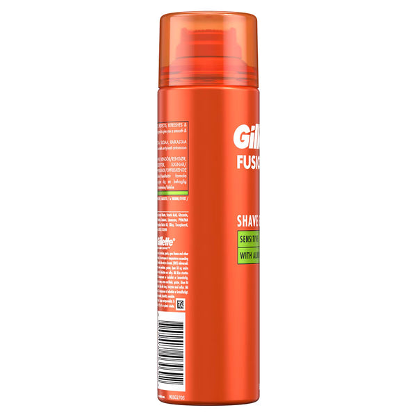 Gillette Fusion5 Ultra Sensitive Men'S Shaving Gel, 6 X 200Ml