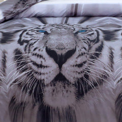 4pcs Printed Duvet Cover Set, Soft Comfortable Multi-design Printed Bedding Set, For Bedroom, Guest Room (1 Fitted sheet + 2 Pillowcases + Without Core) Trendy Design, Soft Fabric, Brushed Material, Lightweight