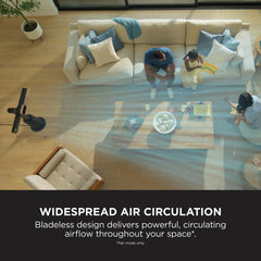 Shark TH200UK Turboblade Cool+Heat in Charcoal