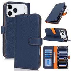 Phone Case: Magnetic Closure Genuine Leather Wallet Case for iPhone 17 Series RFID Blocking 4 Card Slots Premium Protection for 17 Pro Max 17 Air 17 Pro