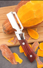 Multifunctional Stainless Steel Peeler/Bottle Opener with 2-In-1 Ergonomic Design, Suitable for Right-Handed Users. an Excellent Tool for Peeling Vegetables And Fruits. A Top Choice for Holiday Gifts