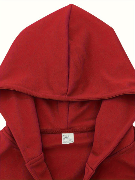 2024 Foreign Trade New Product Men'S Mid-Length Slim Fit Windbreaker Hooded Casual Pure Coat Performance Clothing