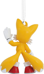 Hallmark Tails Hanging Ornament, Sonic the Hedgehog Tree Decoration, Resin, Gifts for Christmas