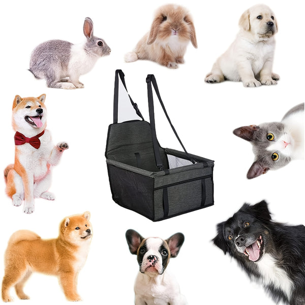 Pet car seat breathable mesh anti-dirt and anti-bite car pad pet supplies, one random color