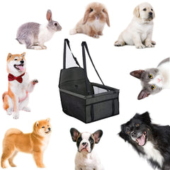 Pet car seat breathable mesh anti-dirt and anti-bite car pad pet supplies, one random color