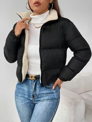 Women's Autumn/Winter Thickened -Lined Long Sleeve Padded Coat