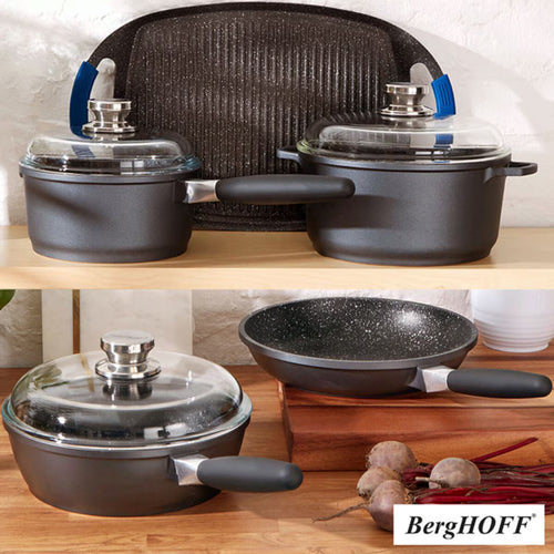 Berghoff Eurocast Discovery Cookware Set, 8 Piece