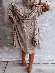 Rachel's Directional Women's Drawstring Hooded Cardigan