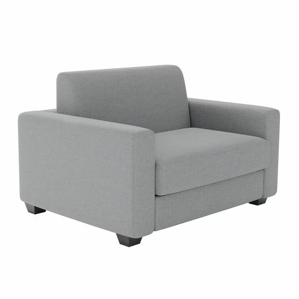 Lucas Grey Fabric Snuggler Sofa Bed
