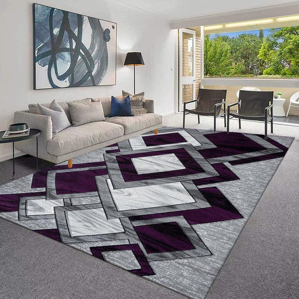1pc Dazzling Diamond Runner Rug – Geometric Pattern, Washable Material, Low-Profile Surface, Durable Daily Use – Multiple Sizes & Colours