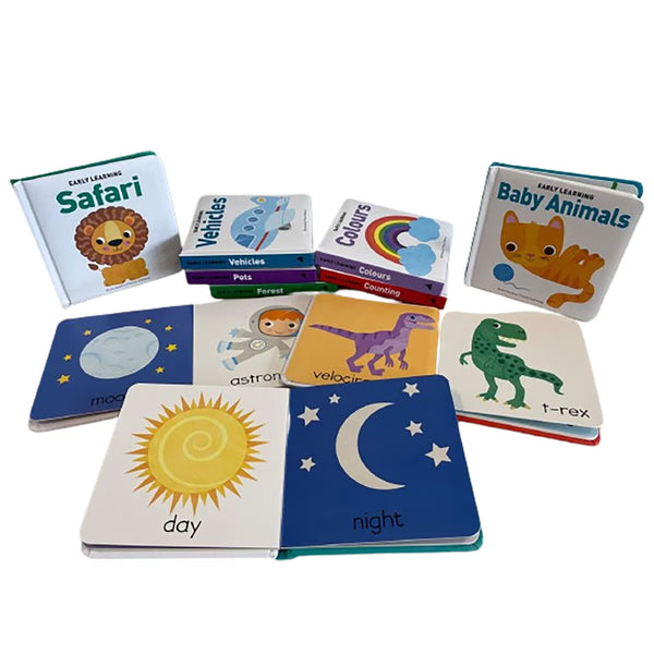 Carry along X10 Board Books: Early Learning
