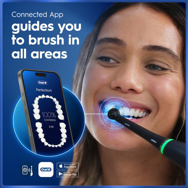 Oral-B Io Series 5 Electric Toothbrush with Travel Case in Pink