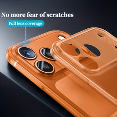 Phone Case - Sleek Case for Iphone 17 Pro Max with Matte Texture And Heat Dissipation Features, High-Quality Protective with Complete Lens Coverage, Drop-Resistant Design for Both Men And Women, Minimalist Phone Case
