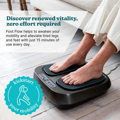 Homedics Foot Flow Vibration Massager, PSL-2000H-EB