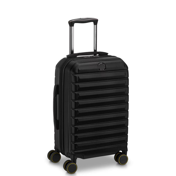 Delsey Helium Edge 2.0 3-Piece Hardside Set in Black
