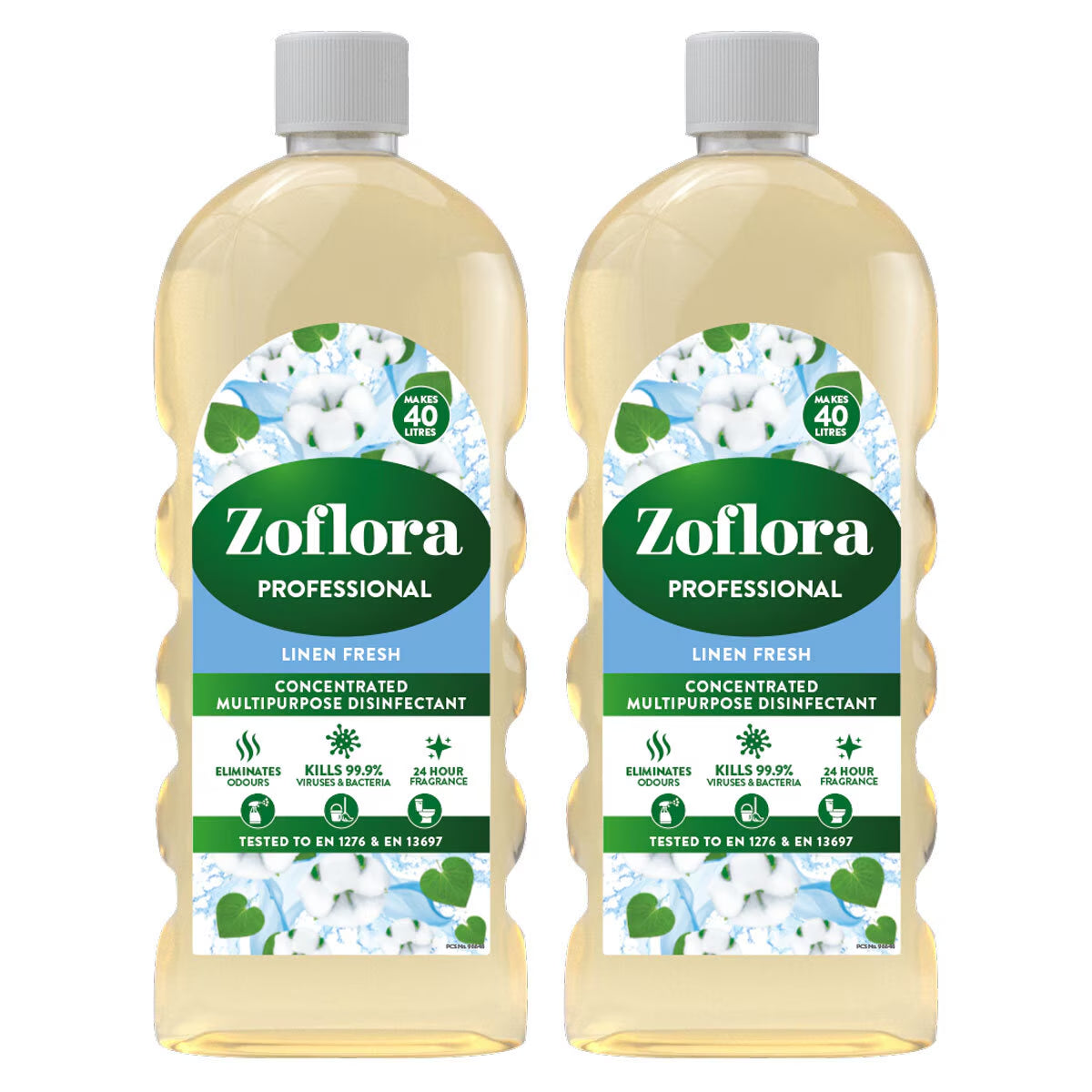 Zoflora Concentrated Disinfectant, 2 X 1L