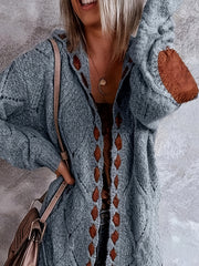 Rachel's Directional Women's Drawstring Hooded Cardigan