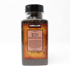 Kirkland Signature Whole Black Peppercorns, 399G