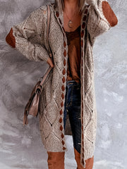 Rachel's Directional Women's Drawstring Hooded Cardigan