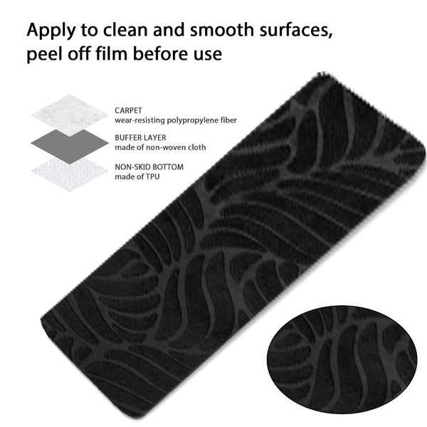 15pcs Set of 65X20Cm Anti Slip Stair Step Pad, Bottom Anti Slip, Detachable And Washable Step Pad, Suitable for Household Use
