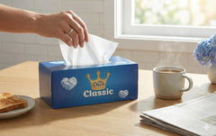 Little Duck Classic: Luxury Facial Tissue - 24 Box Bulk Case Pure 2-Ply Softness | Made in the UK | 90 Sheets per Box