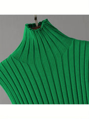 2025 newest suit high elasticity Women's loose suit, long wide-legged pants + shawl cardigan + turtleneck sweater fashion three-piece set Can be worn up to 70kg Suitable for female