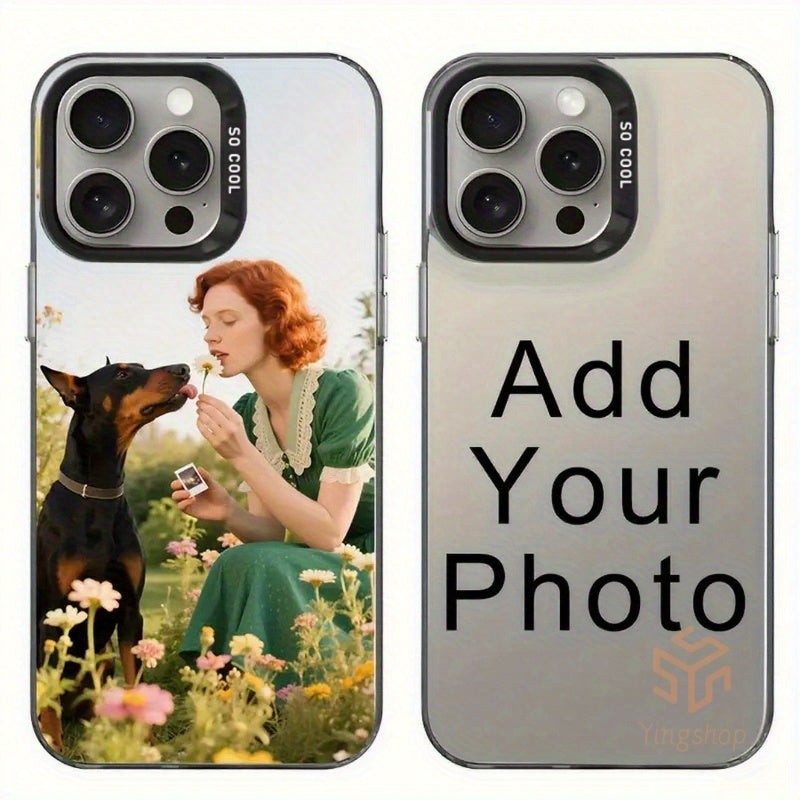 Phone Case: Custom Phone Case - Minimalist & Stylish, HD Printing, Fade-Resistant, Personalized Case for iPhone 17/ 16/ 15/ 14/ 13/ 12/ 11 Pro Max/ Pro/ Plus, Perfect Custom Gift for Christmas, Valentine's Day, Birthdays & Anniversaries