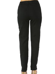 MYT Womens Side Elastic Waist Jeans Ladies Straight Leg Regular Fit Denim Size 10-24