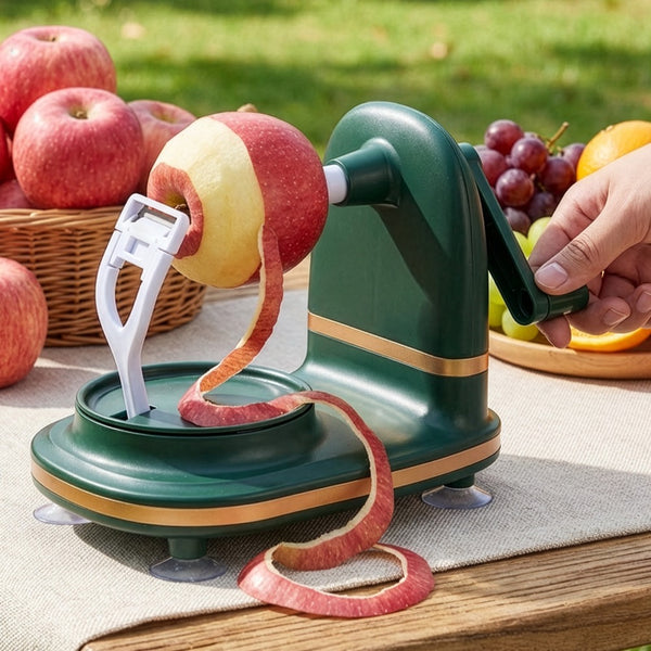 3-in-1 Corer Slicer, Manual Potato Peeling Machine for Fruit & Vegetable, Kitchen Peeling Tool for Apples, Potatoes and More