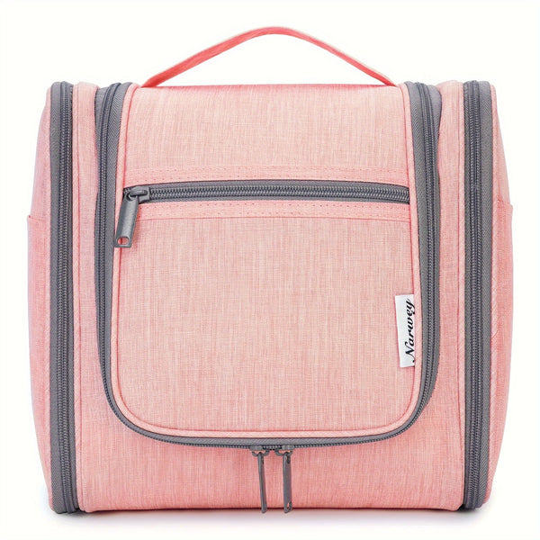 Hanging Toiletry Bag for Women Travel Makeup Bag Organizer Toiletries Bag for Cosmetics Essentials Accessories Best Toiletry Bag for International Travel Large Capacity Makeup Organizer Bag, Christmas Gift