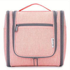 Hanging Toiletry Bag for Women Travel Makeup Bag Organizer Toiletries Bag for Cosmetics Essentials Accessories Best Toiletry Bag for International Travel Large Capacity Makeup Organizer Bag, Christmas Gift